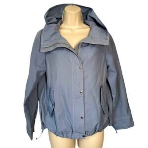 Rumere‎ Japan Windbreaker, Beautiful Blue, Hoodie, Jacket, Size 38 (sz 6-8)